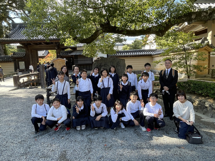 文殊っ子 日記 : 10/29（土）修学旅行 ～鹿苑寺・金閣～